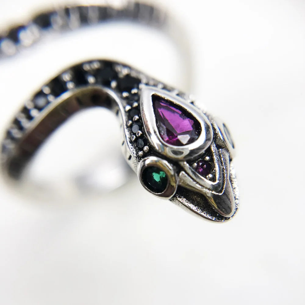 Veloura Serpent Ring - Luxe Alloy