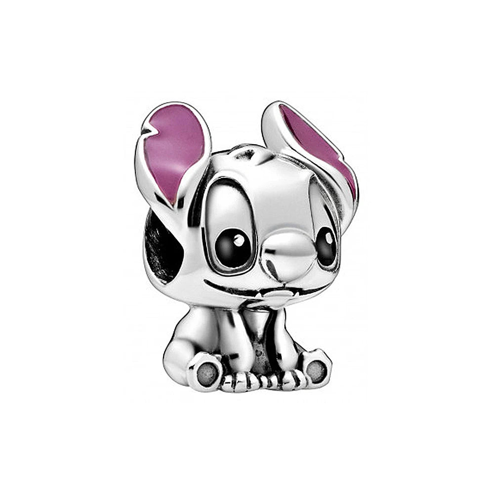 Disney Silver Charms - Mickey, Minnie, Princess, Stitch, Robots, Marvel