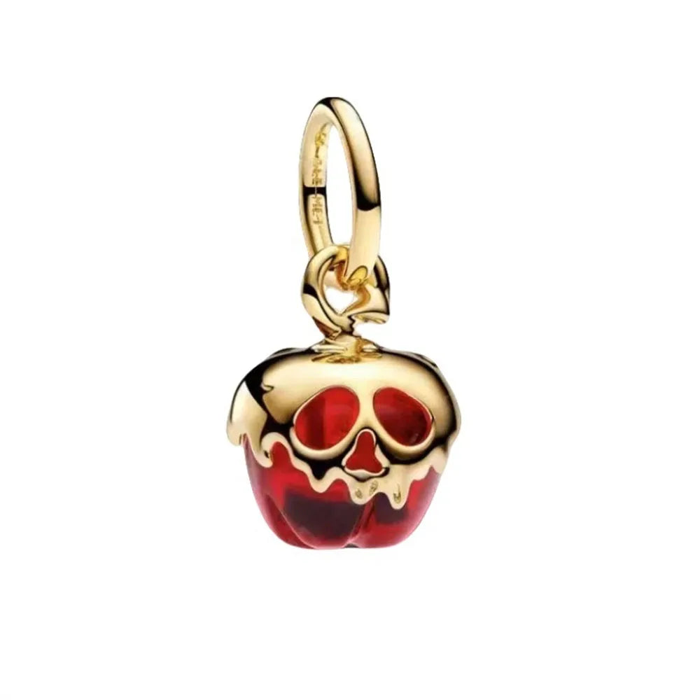 Veloura Disney Villain Charm - Sterling Silver & Pumpkin Witch