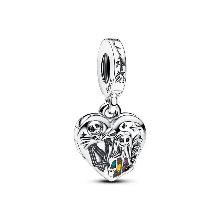 Veloura Disney Villain Charm - Sterling Silver & Pumpkin Witch