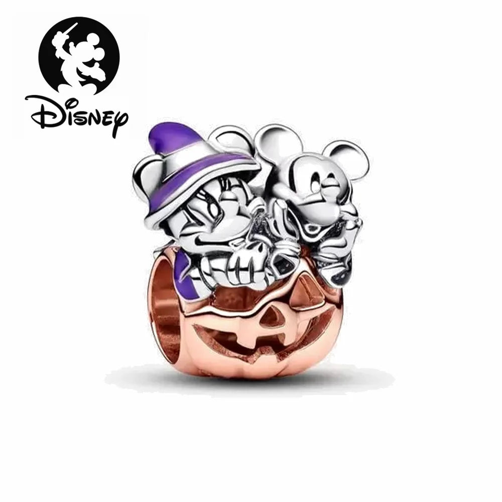 Veloura Disney Villain Charm - Sterling Silver & Pumpkin Witch