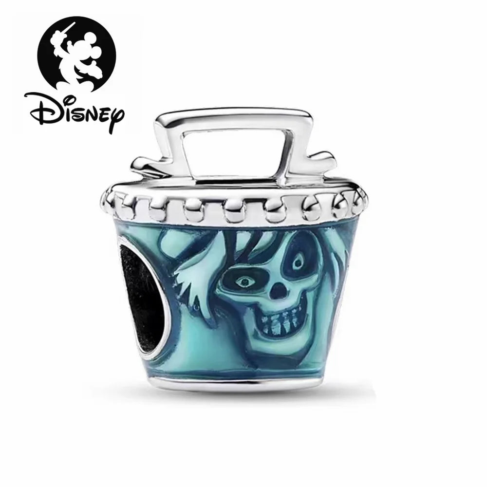 Veloura Disney Villain Charm - Sterling Silver & Pumpkin Witch