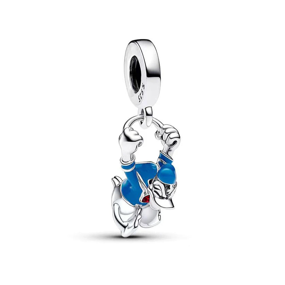 Veloura Disney Villain Charm - Sterling Silver & Pumpkin Witch