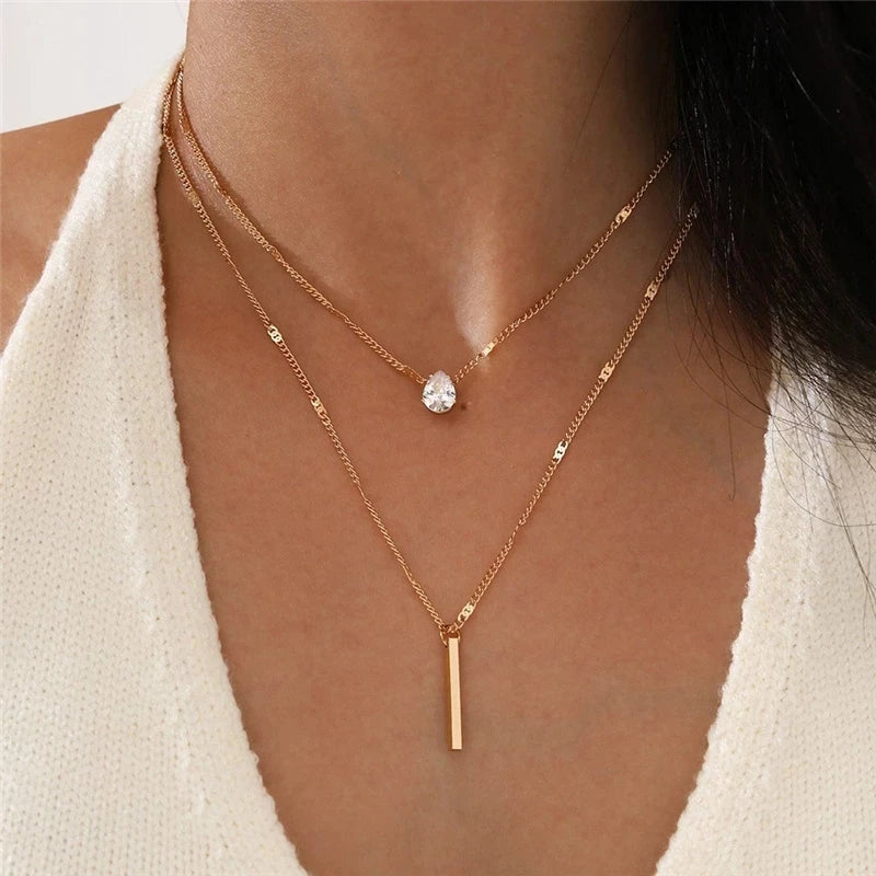 Veloura Pearl Stick Necklace