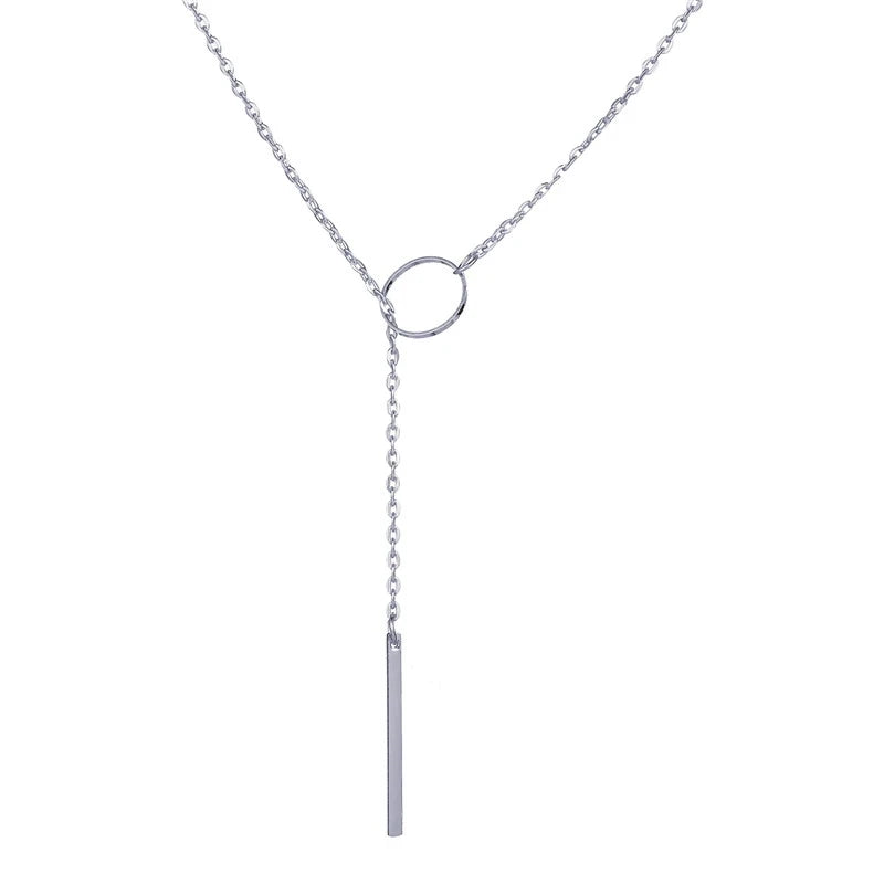 Veloura Pearl Stick Necklace