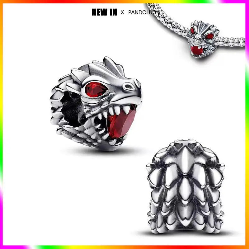 Marvel Captain America Wolverine Charm Beads Sterling Silver