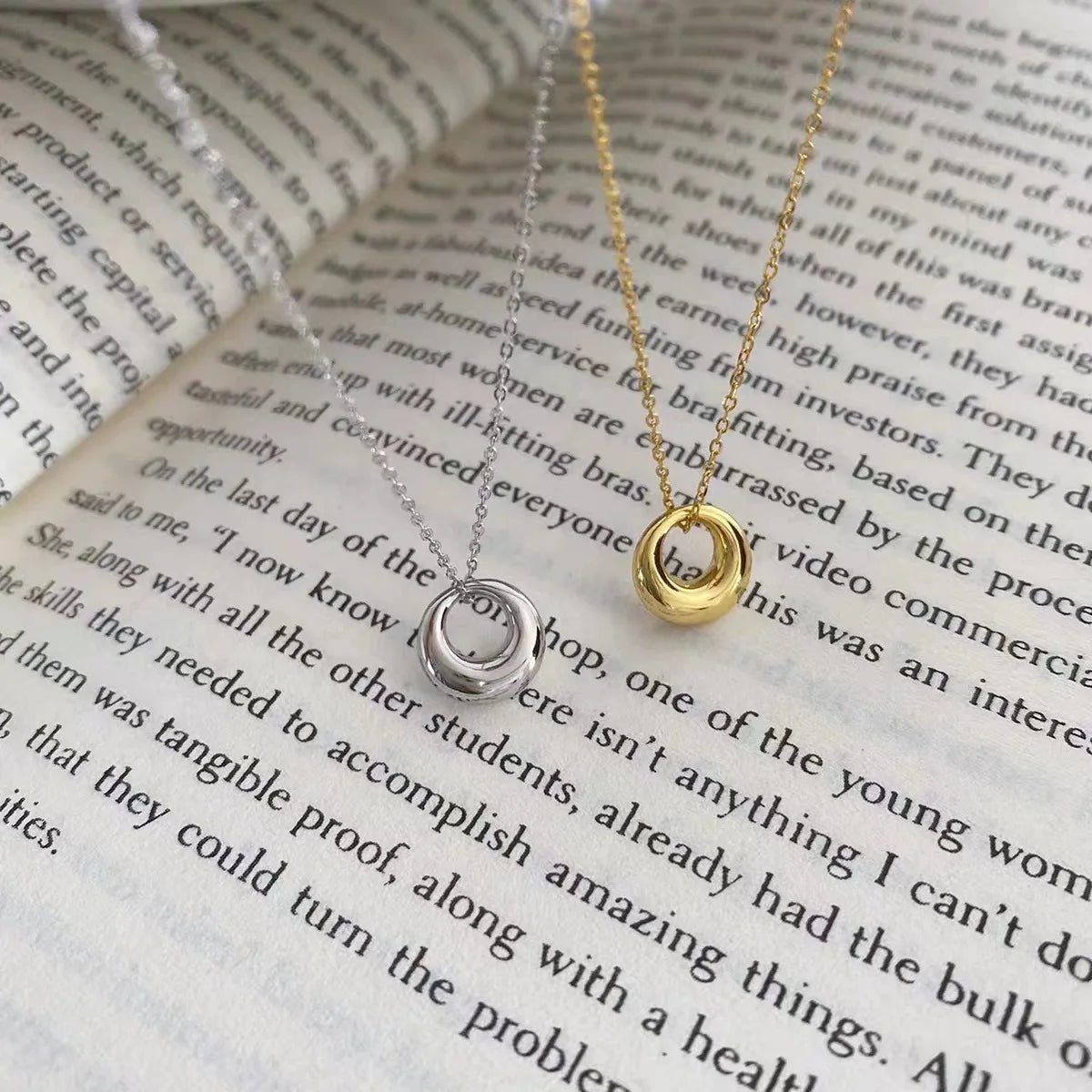 Veloura Radiant Circle Necklace