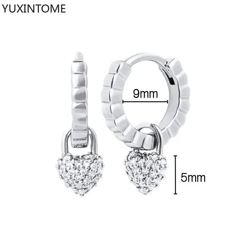 Veloura Crystal Hoop Earrings – 925 Sterling Silver Luxury