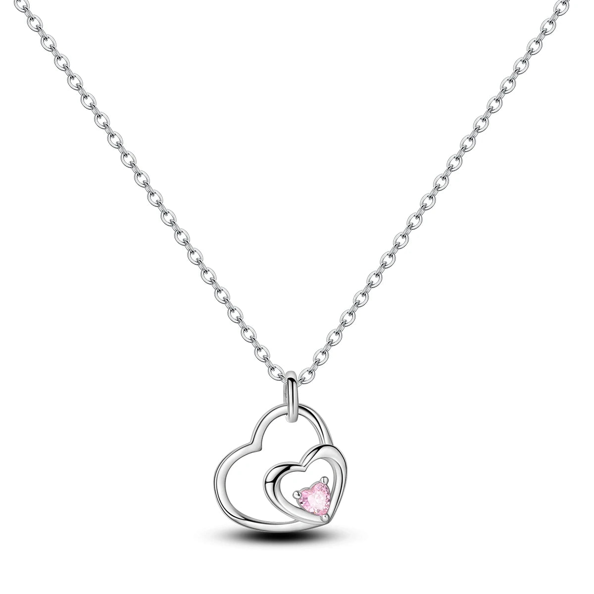 Veloura Firefly Heart Necklace –Luminous Zircon Pendant Design