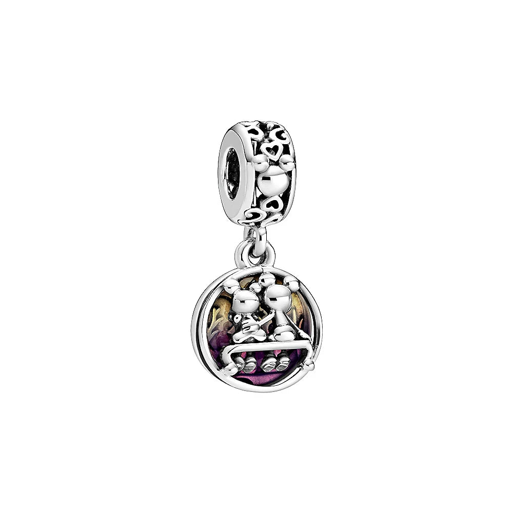 Disney Silver Charms - Mickey, Minnie, Princess, Stitch, Robots, Marvel