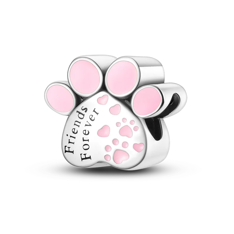 Animals Series Charms Beads- Sterling Silver