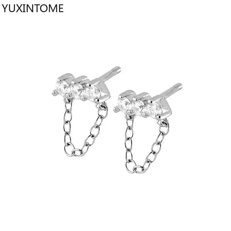 Veloura Crystal Hoop Earrings – 925 Sterling Silver Luxury