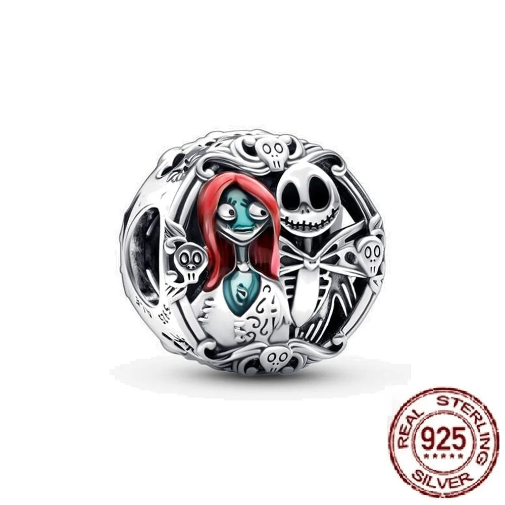 Veloura Disney Villain Charm - Sterling Silver & Pumpkin Witch