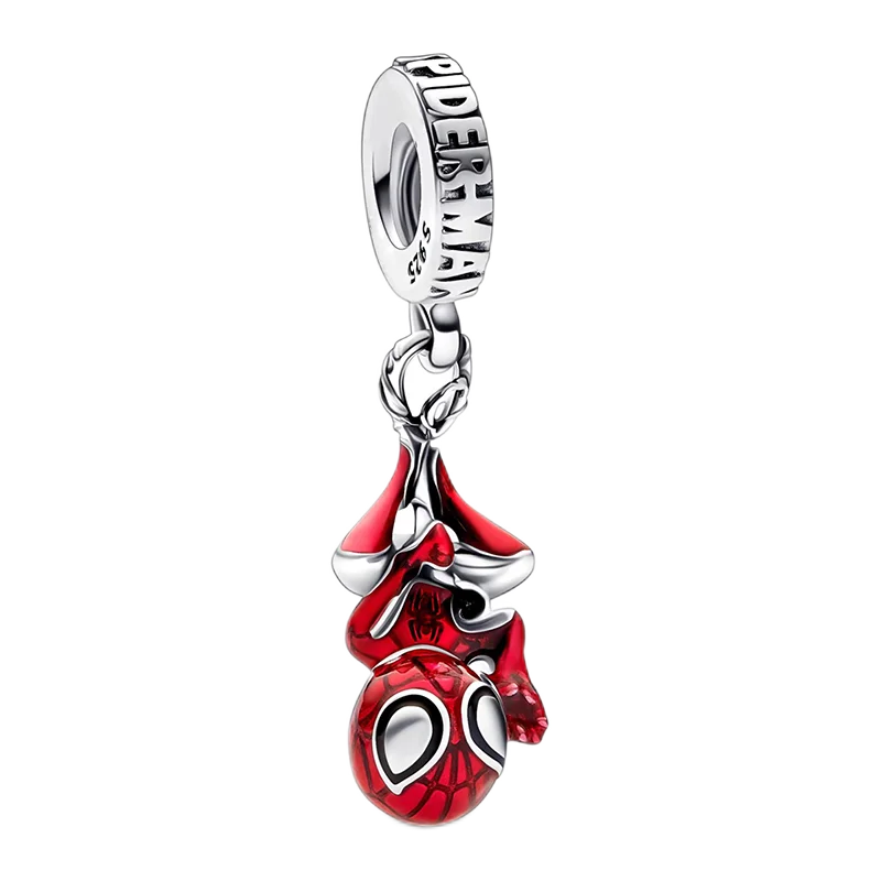 Disney Silver Charms - Mickey, Minnie, Princess, Stitch, Spiderman