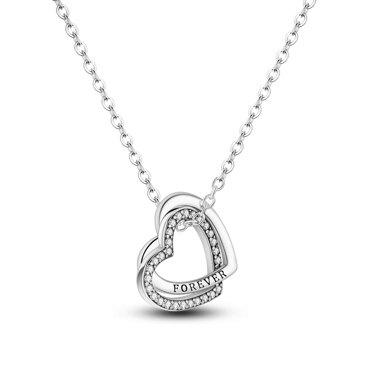 Veloura Firefly Heart Necklace –Luminous Zircon Pendant Design