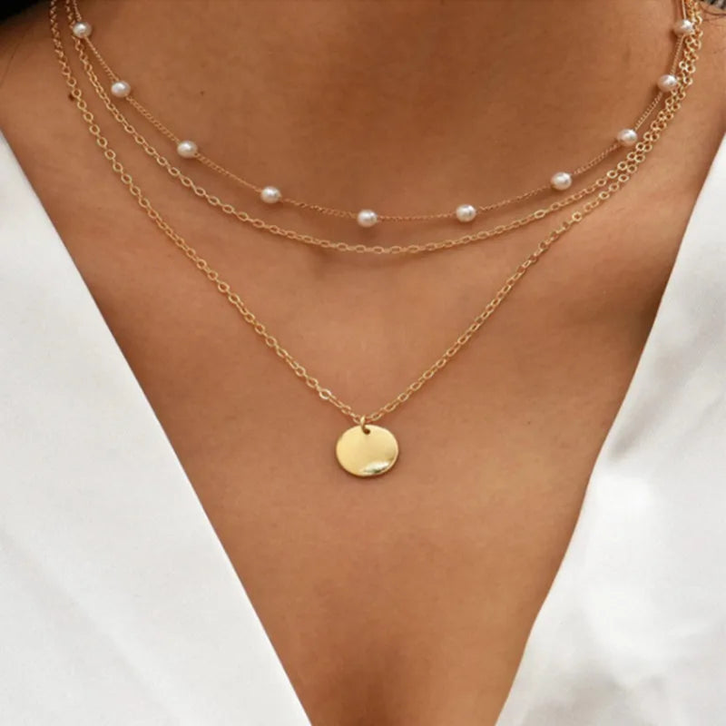 Veloura Pearl Stick Necklace