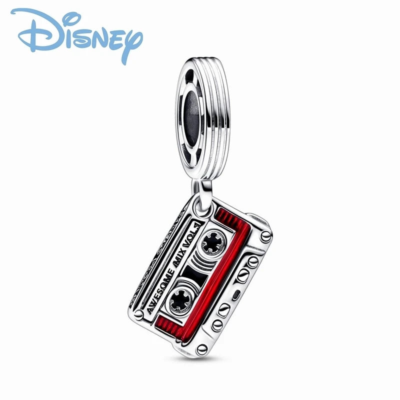 Disney Silver Charms - Mickey, Minnie, Princess, Stitch, Robots, Marvel