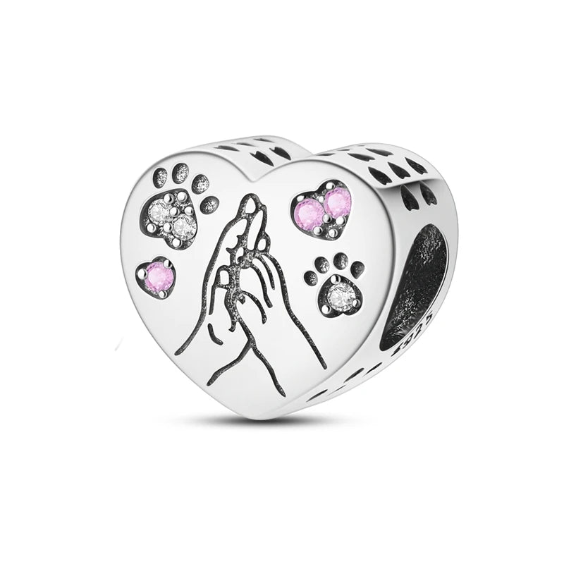 Animals Series Charms Beads- Sterling Silver