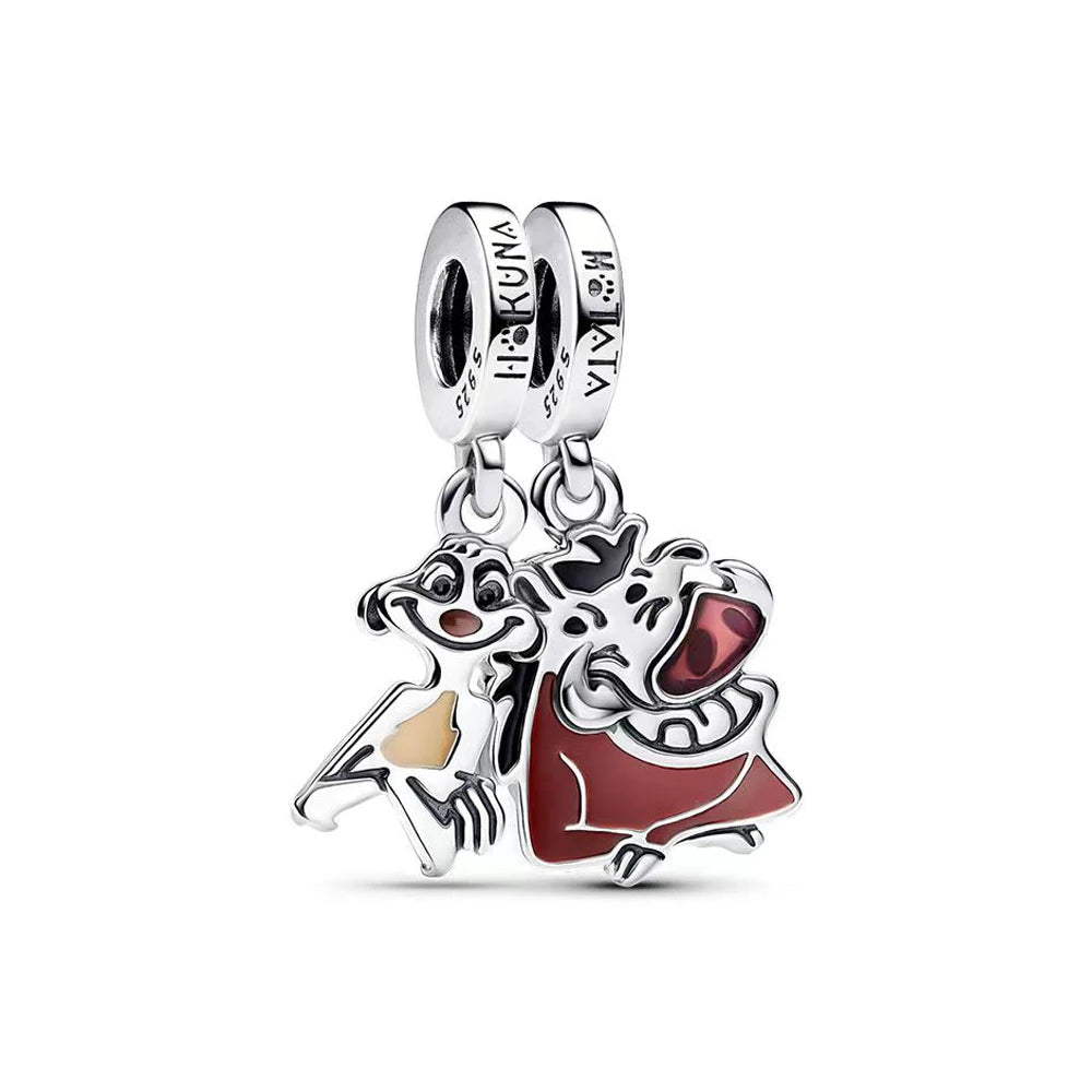 Veloura Disney Villain Charm - Sterling Silver & Pumpkin Witch