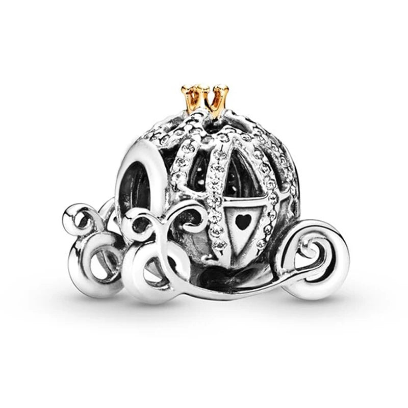 Disney Silver Charms - Mickey, Minnie, Princess, Stitch, Spiderman