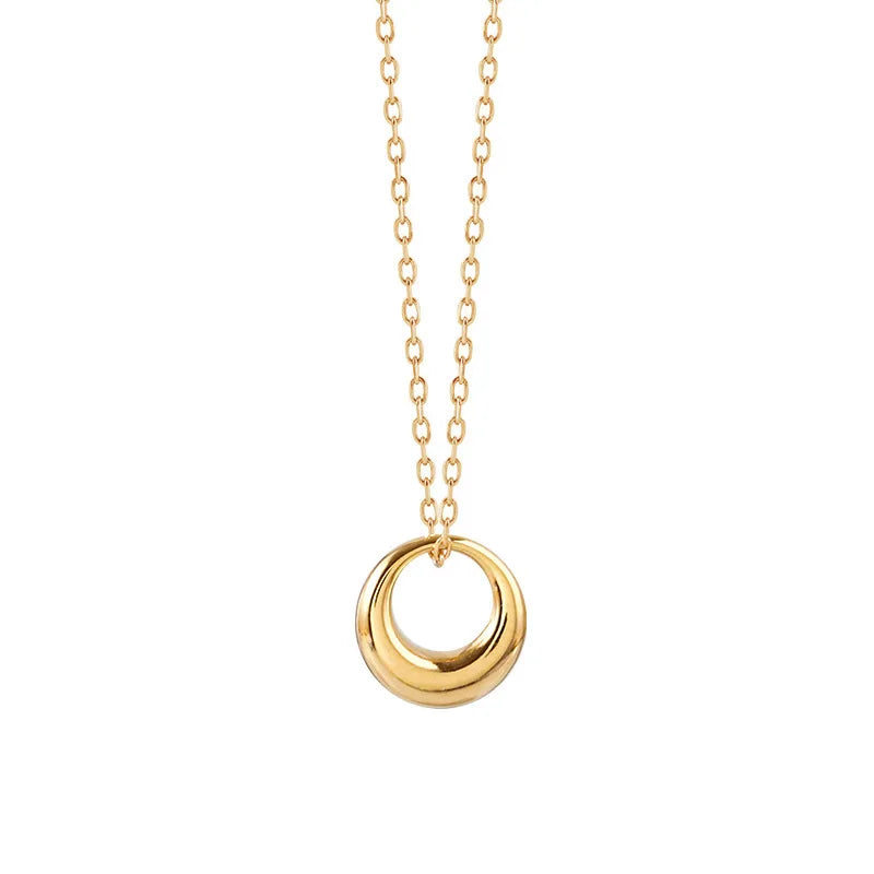 Veloura Radiant Circle Necklace