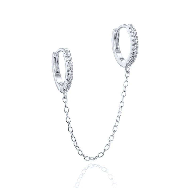 Veloura Crystal Hoop Earrings – 925 Sterling Silver Luxury