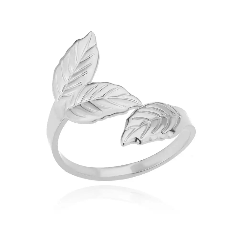 Veloura Aurelia Rings – Stainless Steel Classic Gold Wedding Design