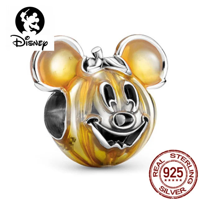 Disney Silver Charms - Mickey, Minnie, Princess, Stitch, Spiderman